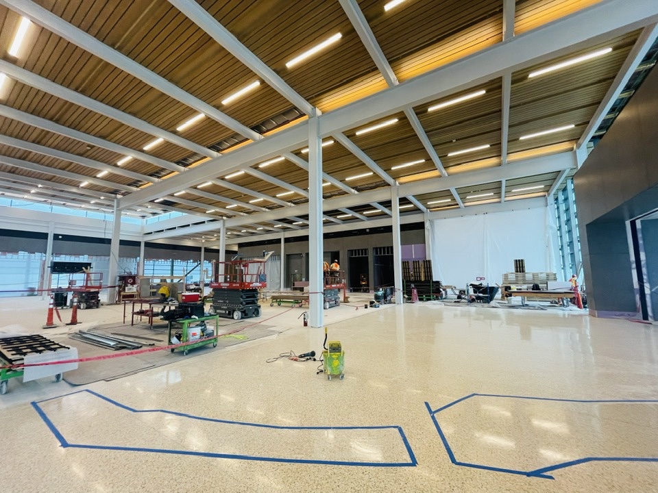 Kansas City (USA) International airport new terminal officially open today.  : r/lego