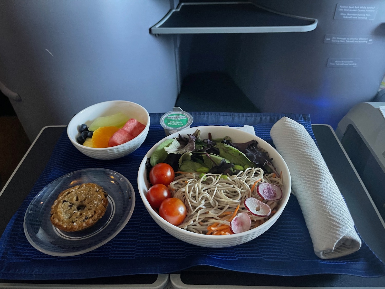 a bowl of food on a table