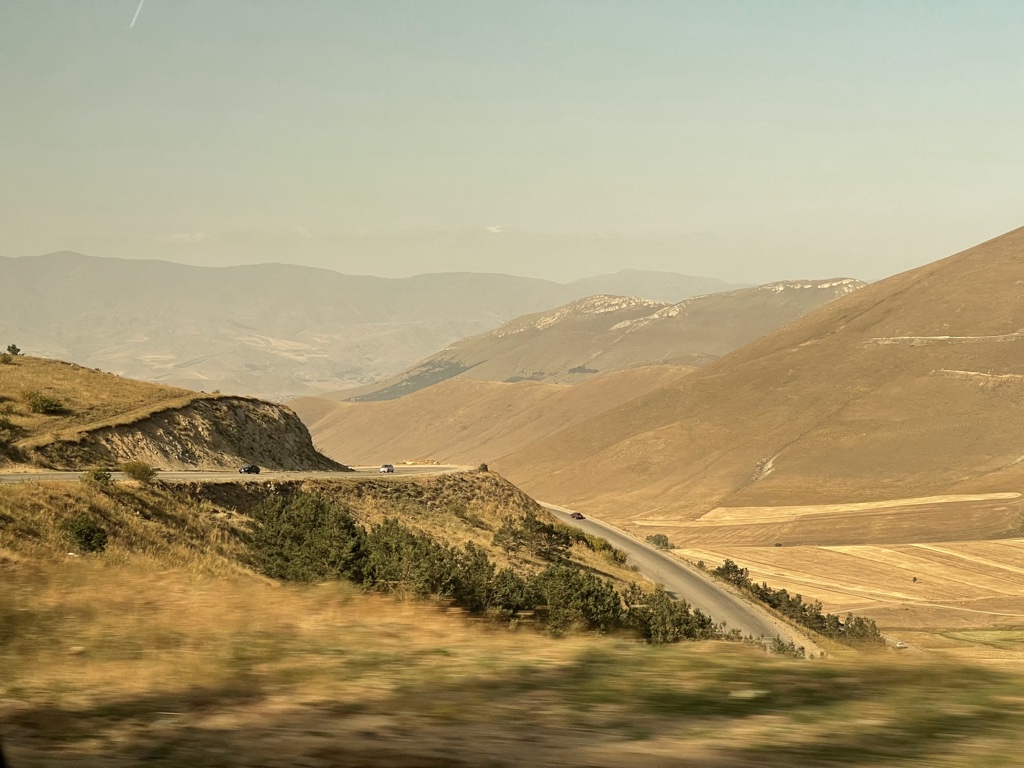 Armenian countryside hills