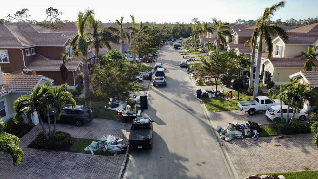 Fort Myers hurricane neighborhood