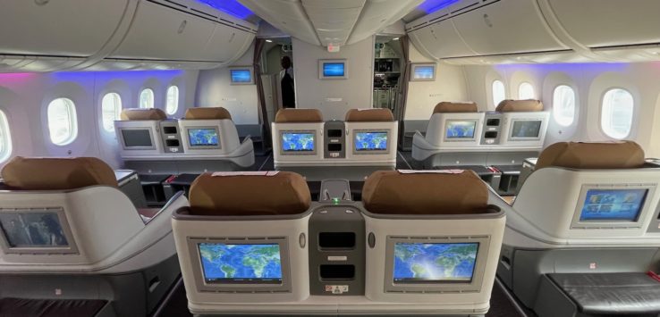 Kenya Airways 787-8 Business Class Review