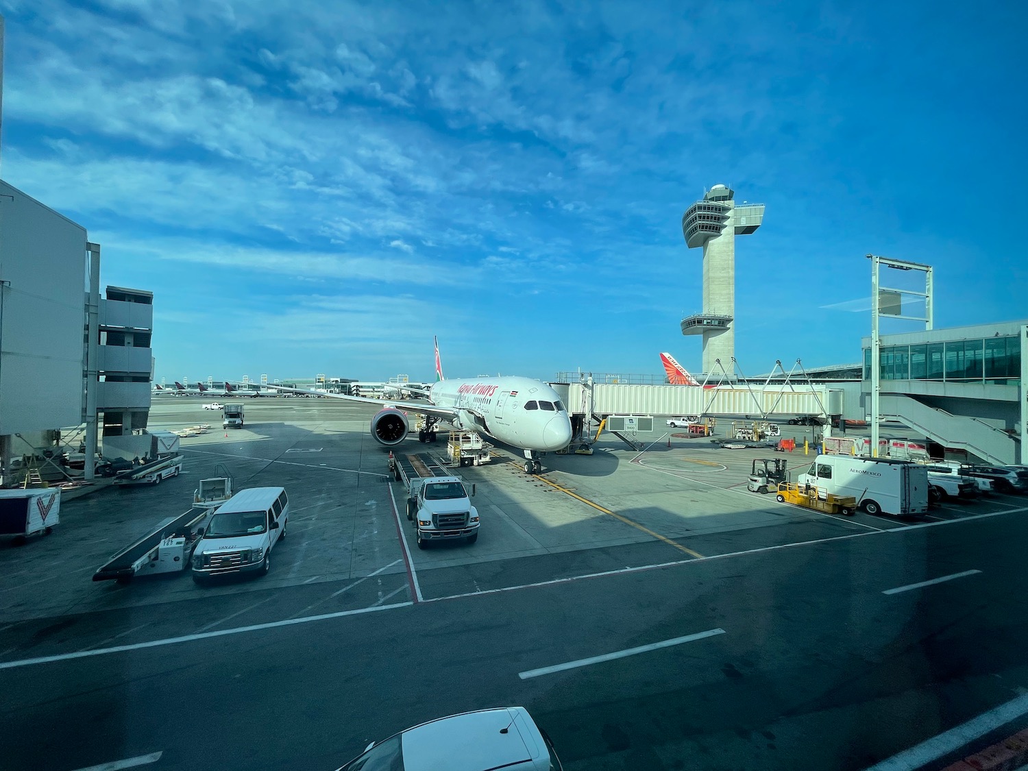 a plane on the tarmac