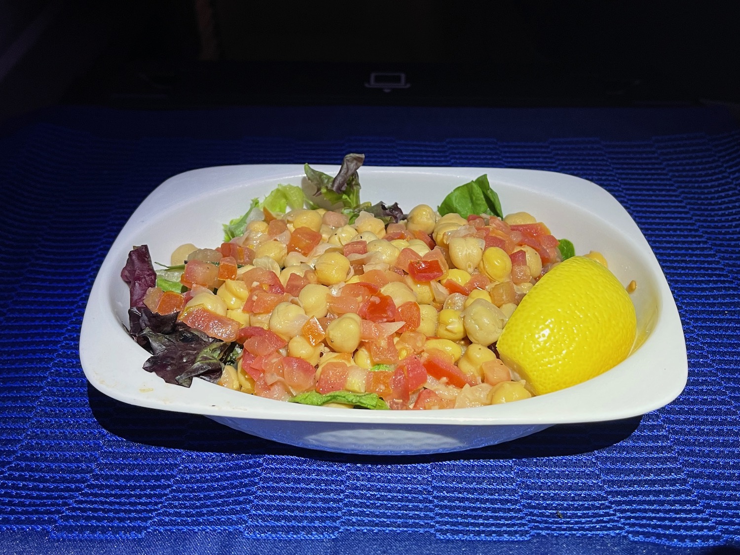 a plate of food on a table