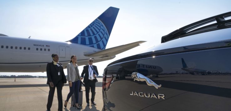 United Airlines Jaguar