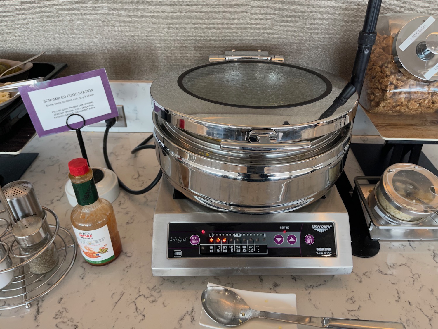 a food cooking machine on a counter