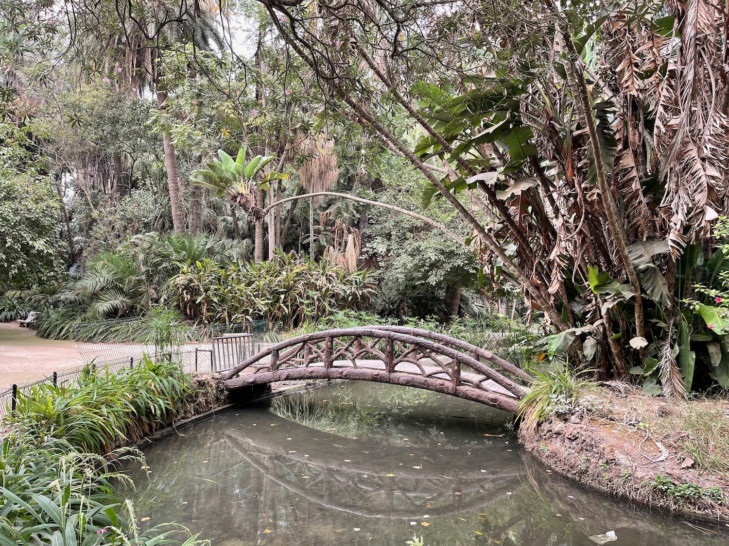 a bridge over a body of water