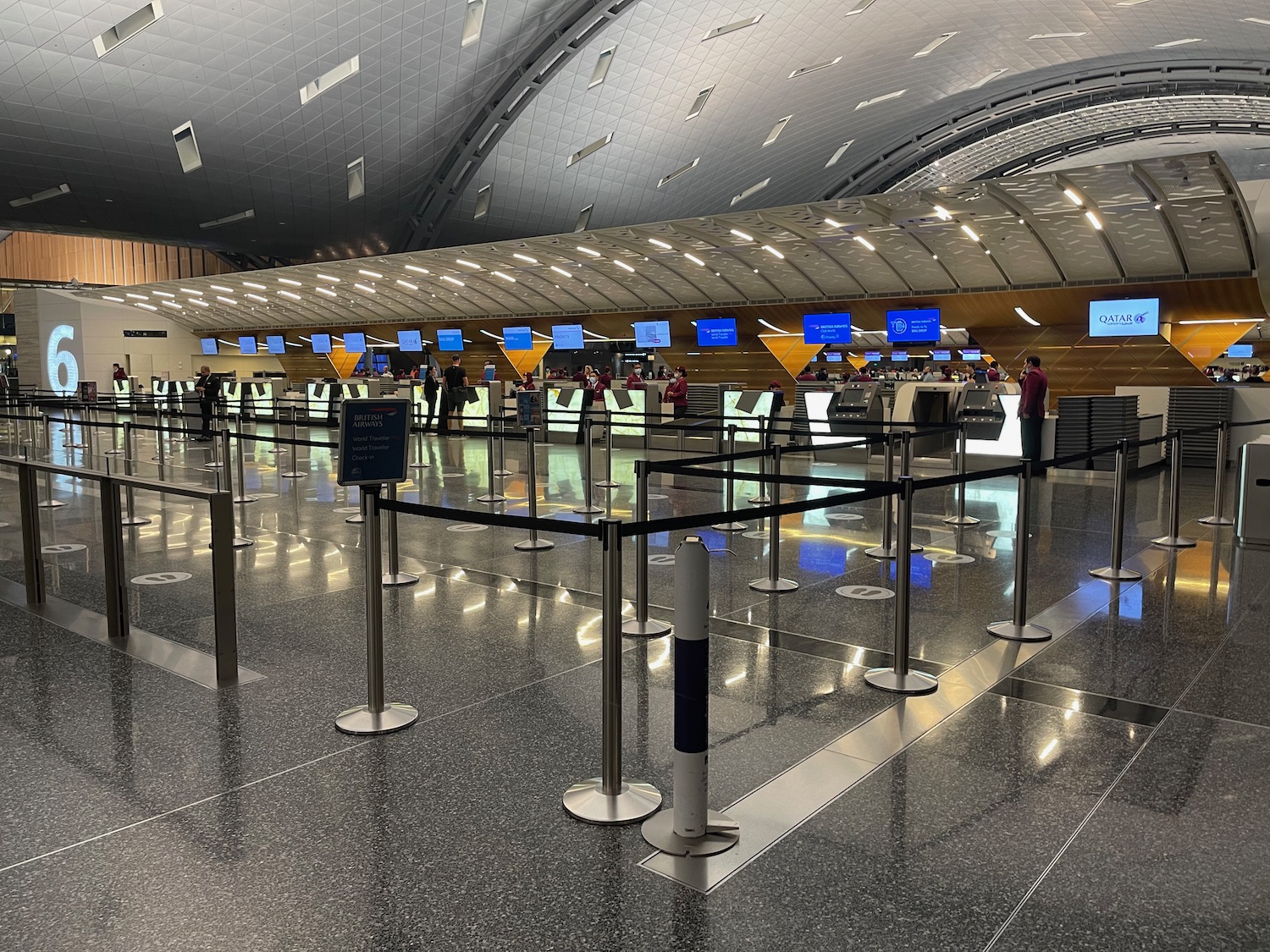 people standing in a terminal