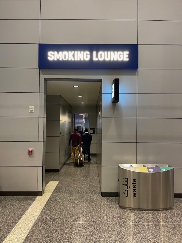 Where To Smoke At Doha Hamad International Airport (DOH) Live and Let