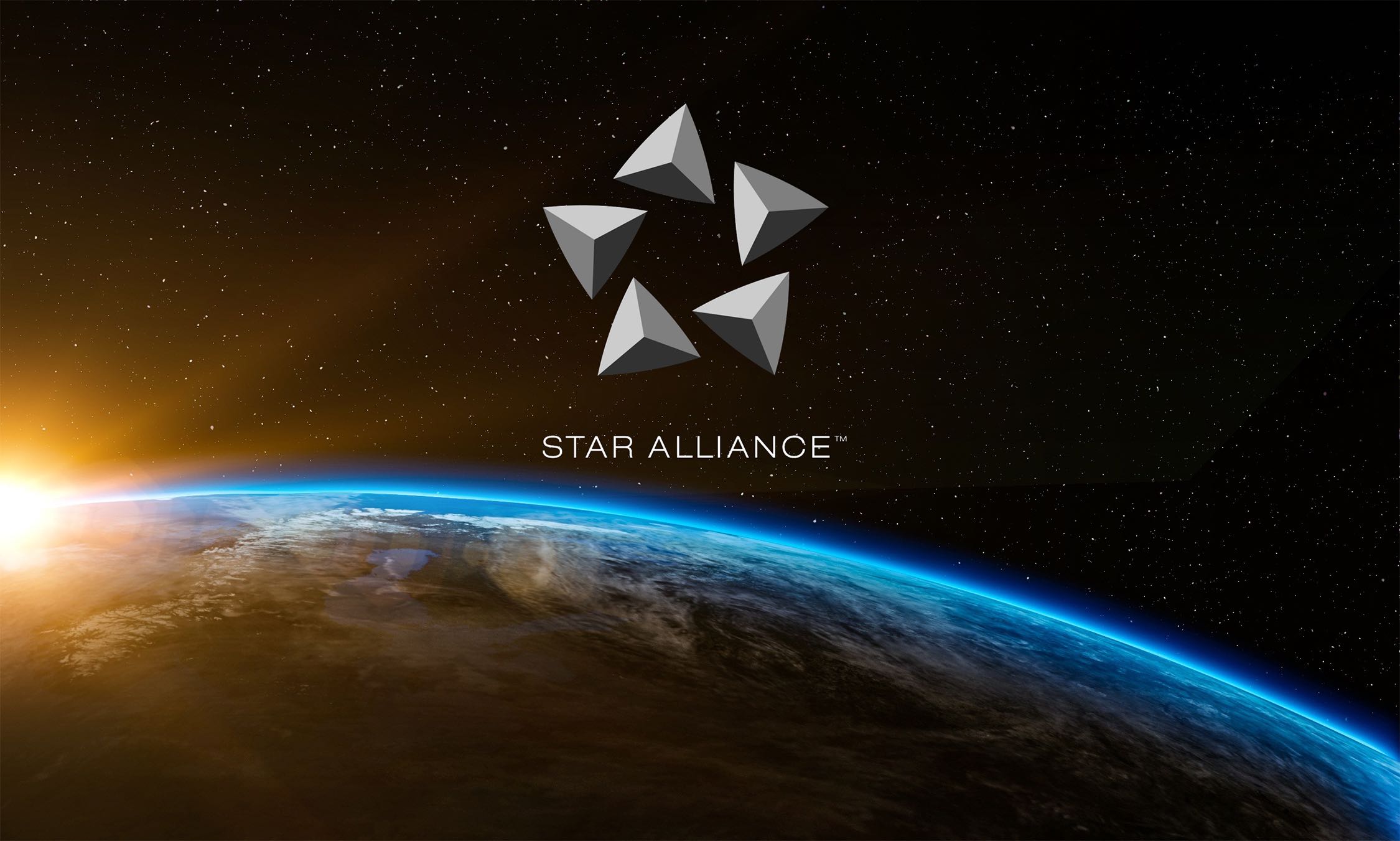 a logo of a star alliance
