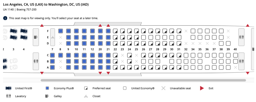 How To Guarantee An Empty Middle Seat On United Airlines - Live and Let ...