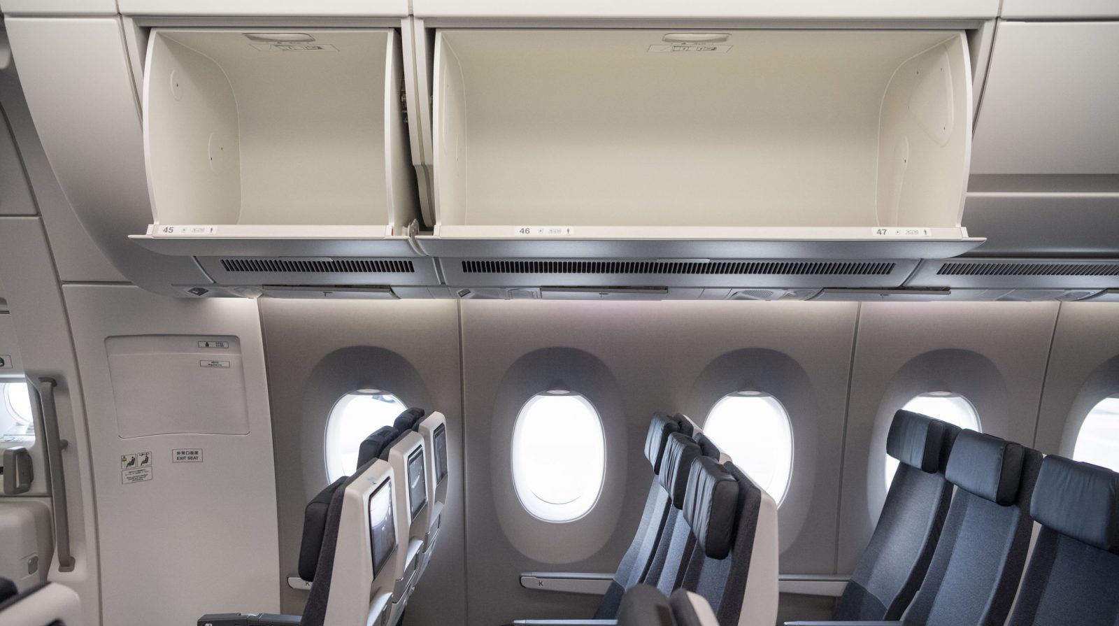 Why Flight Attendants Hate Airbus A350 Overhead Bins Live and