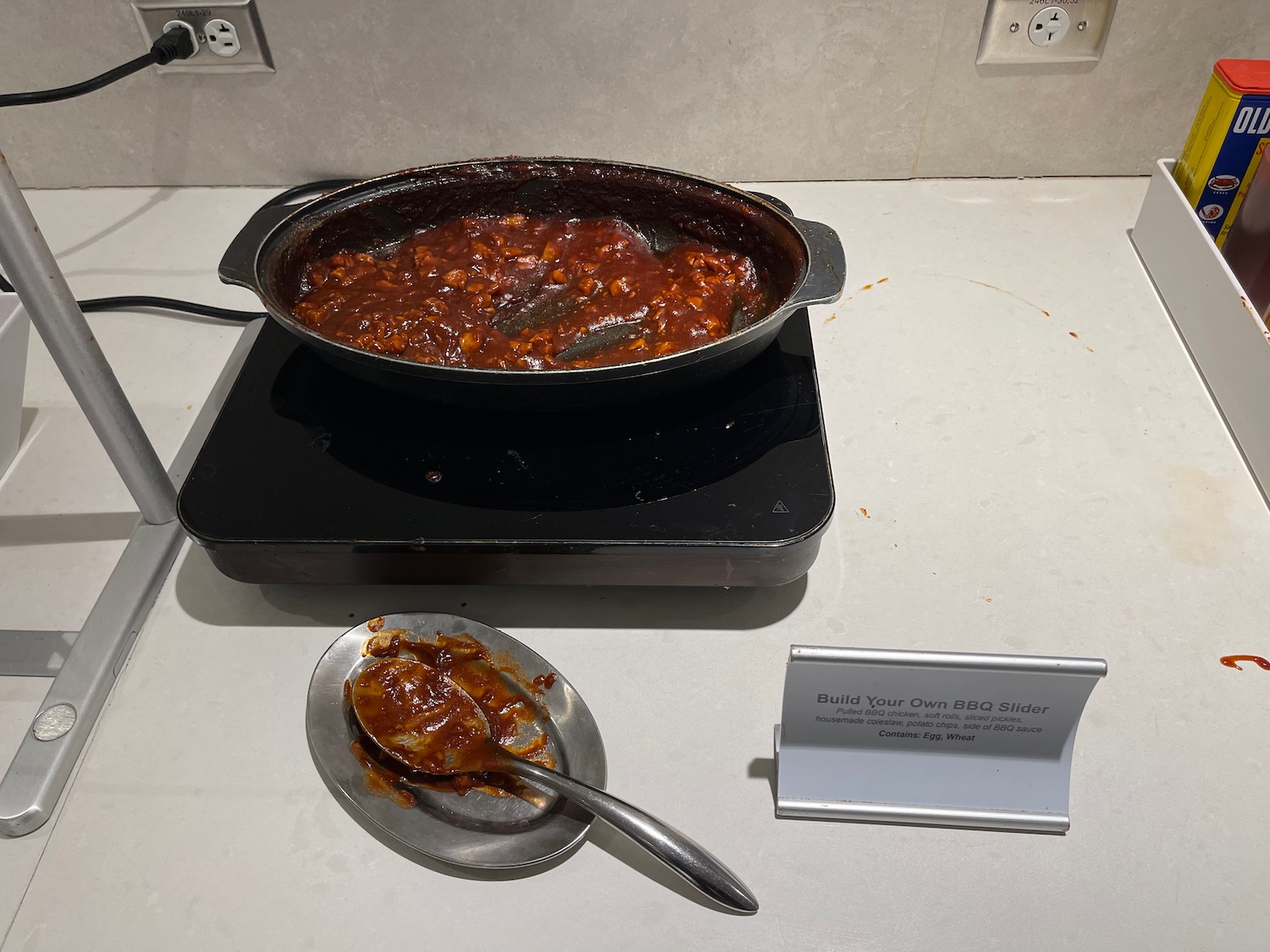 a bowl of food on a stove