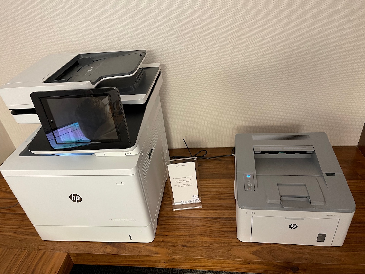 a printer and printer on a table