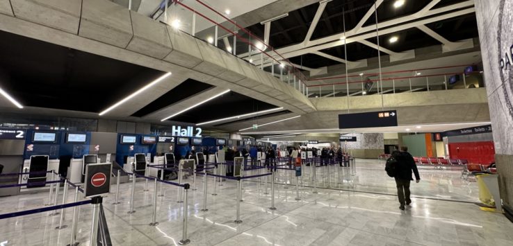 CDG Terminal 1 checkin desks