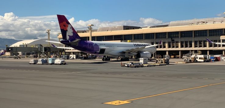 an airplane on the tarmac