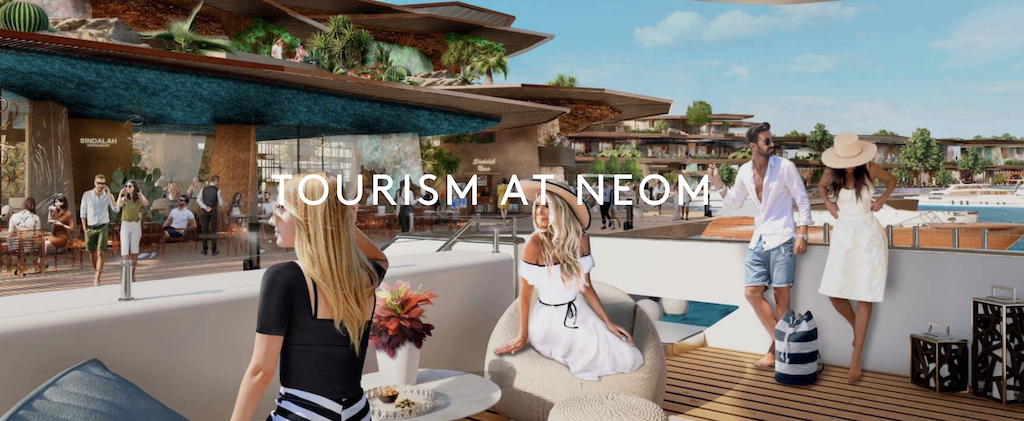 NEOM Sindalah Island luxury resort courtesy NEOM