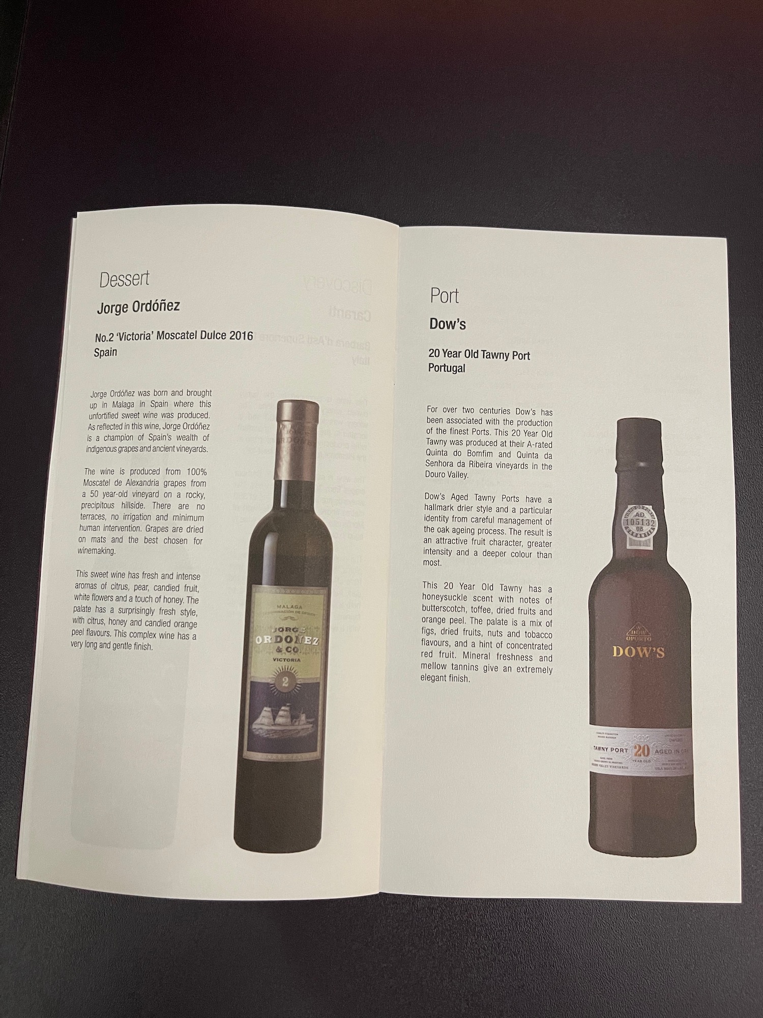 a book with a picture of wine bottles