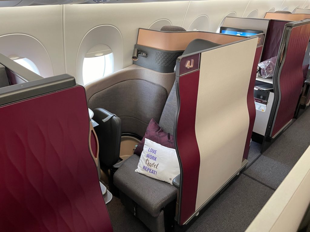 Review: Qatar Airways A350-1000 Business Class - Live And Let's Fly