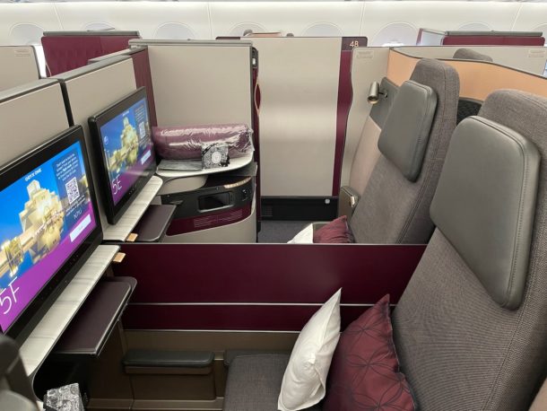 Review: Qatar Airways A350-1000 Business Class - Live and Let's Fly