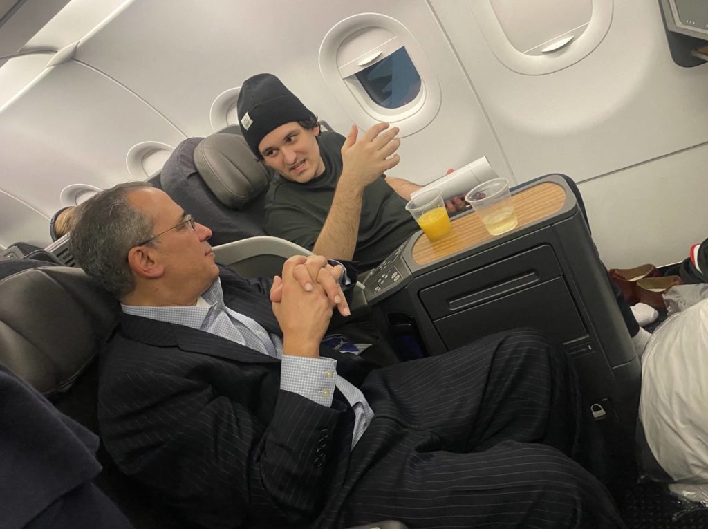 Sam Bankman-Fried Flies Flagship Business Class On American Airlines