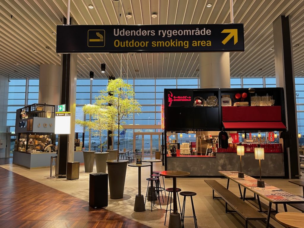 Where To Smoke At Copenhagen Airport (CPH) Live and Let's Fly