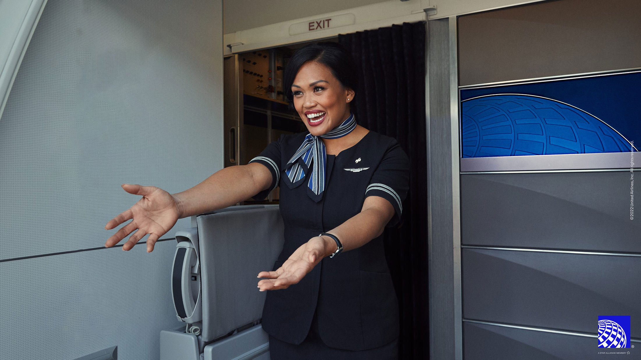 United Airlines Encourages Flight Attendants "To Create A Positive