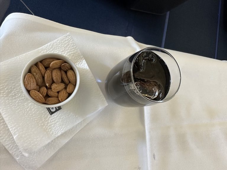 lufthansa business class munich miami cold nuts