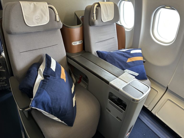 Review: Lufthansa A340-600 Business Class Munich - Miami - Live and Let ...