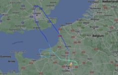 Air France 777-300 Engine Shutdown