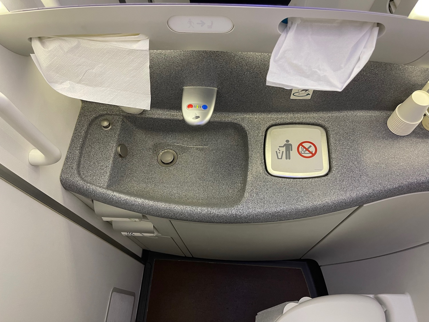 a sink in a plane