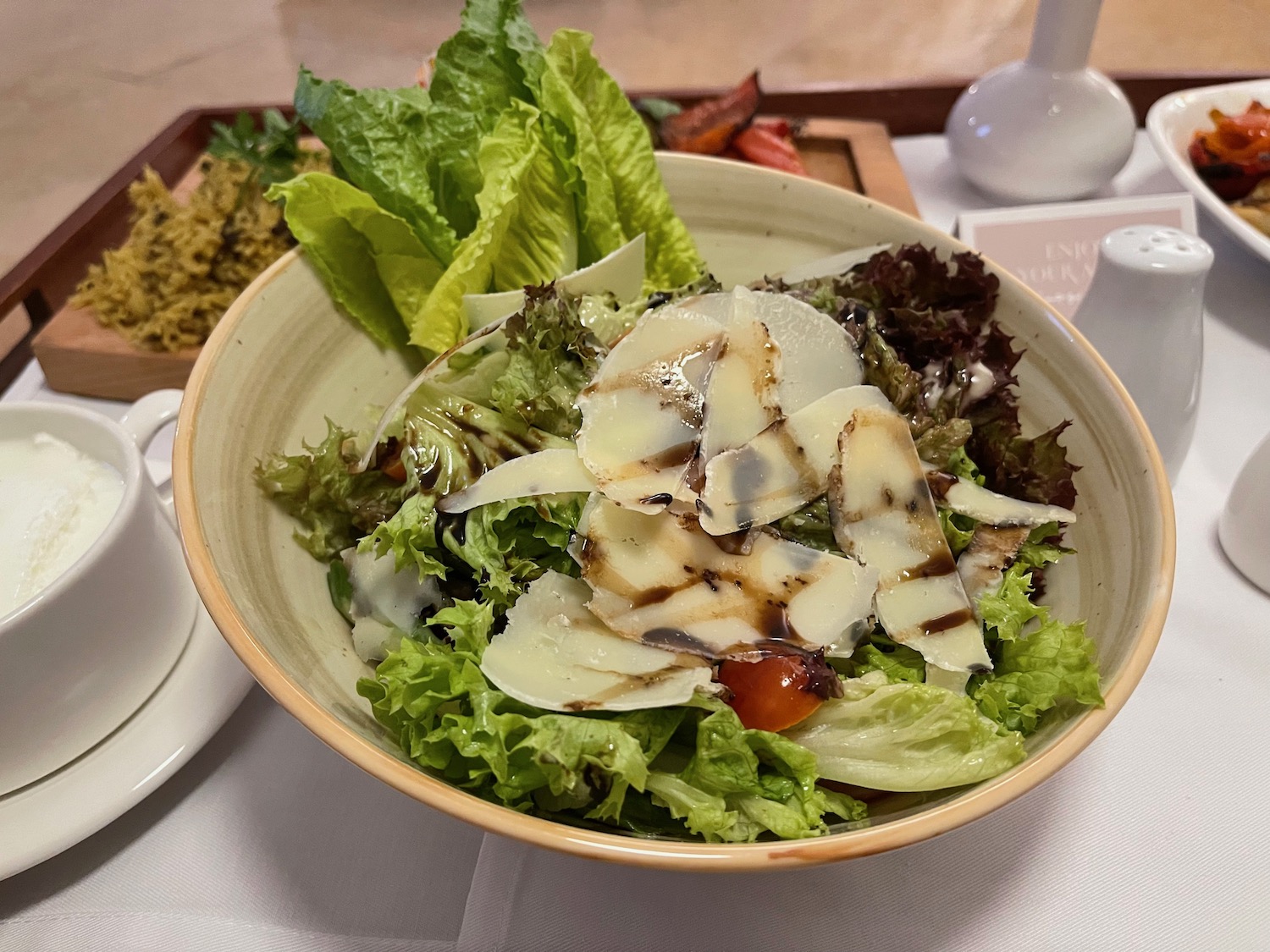 a salad in a bowl