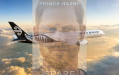 Prince Harry Air New Zealand