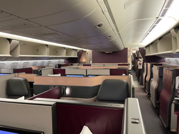 Review: Qatar Airways 777-300ER Qsuite Business Class - Live and Let's Fly