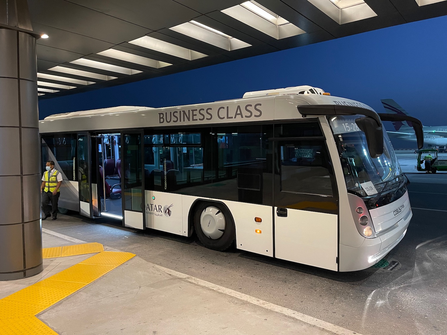 a bus parked at a bus stop