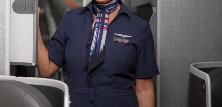 a woman wearing a uniform