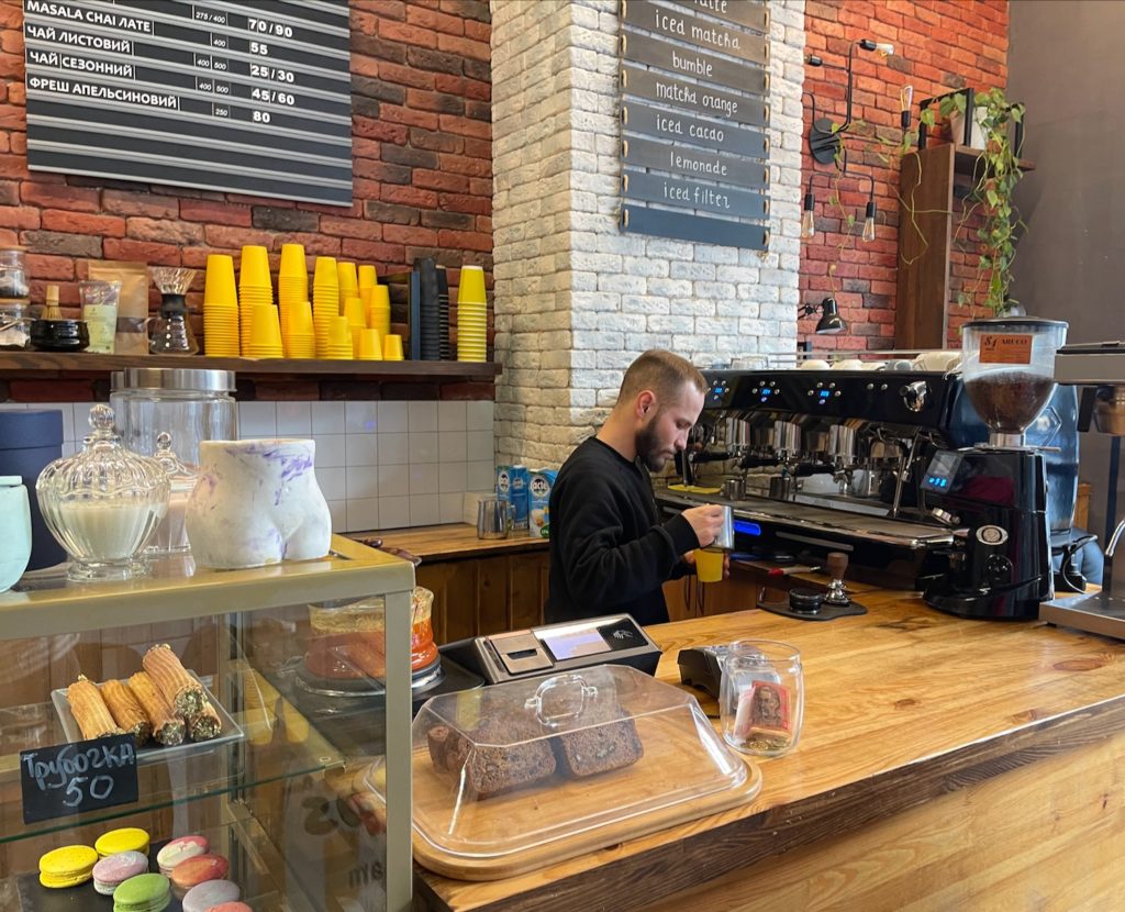 Amidst War, A Thriving Coffee Culture In Kyiv - Live and Let's Fly