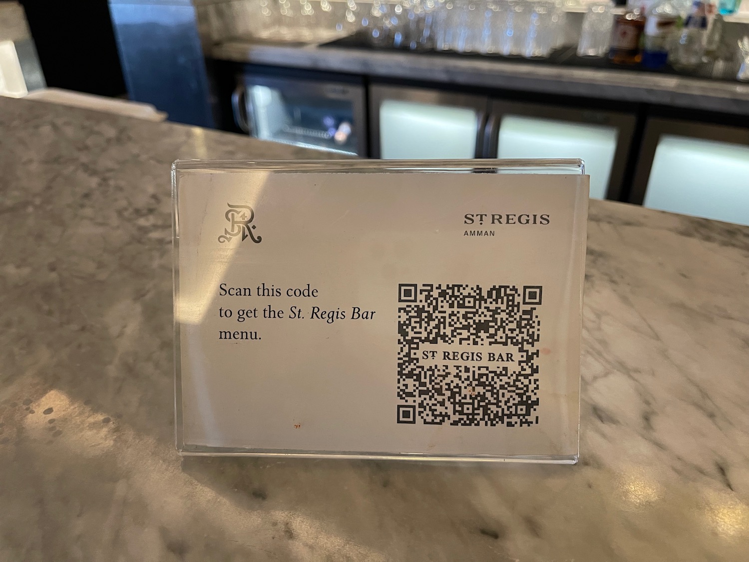 a bar code on a plastic card