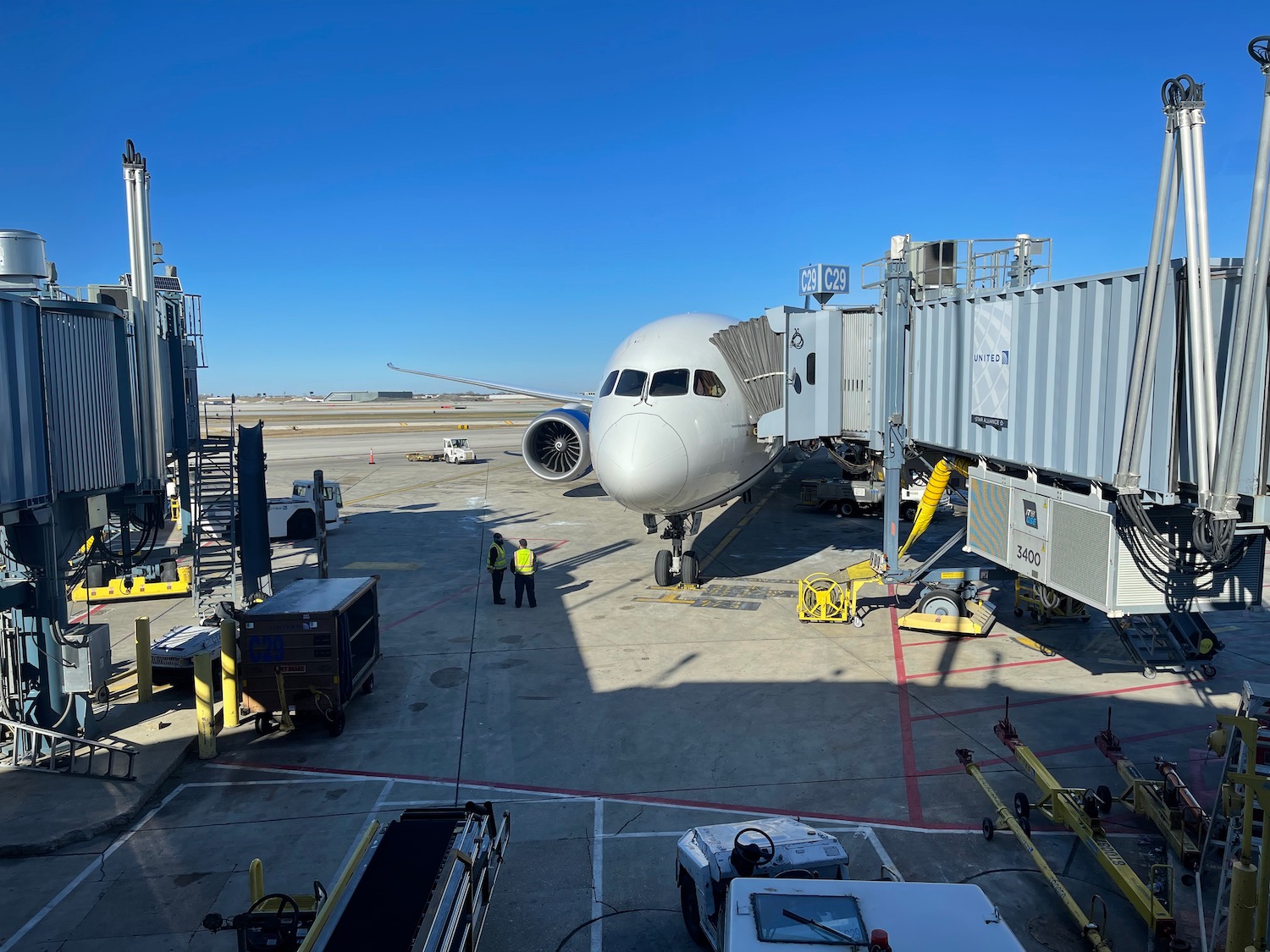 a plane on the tarmac