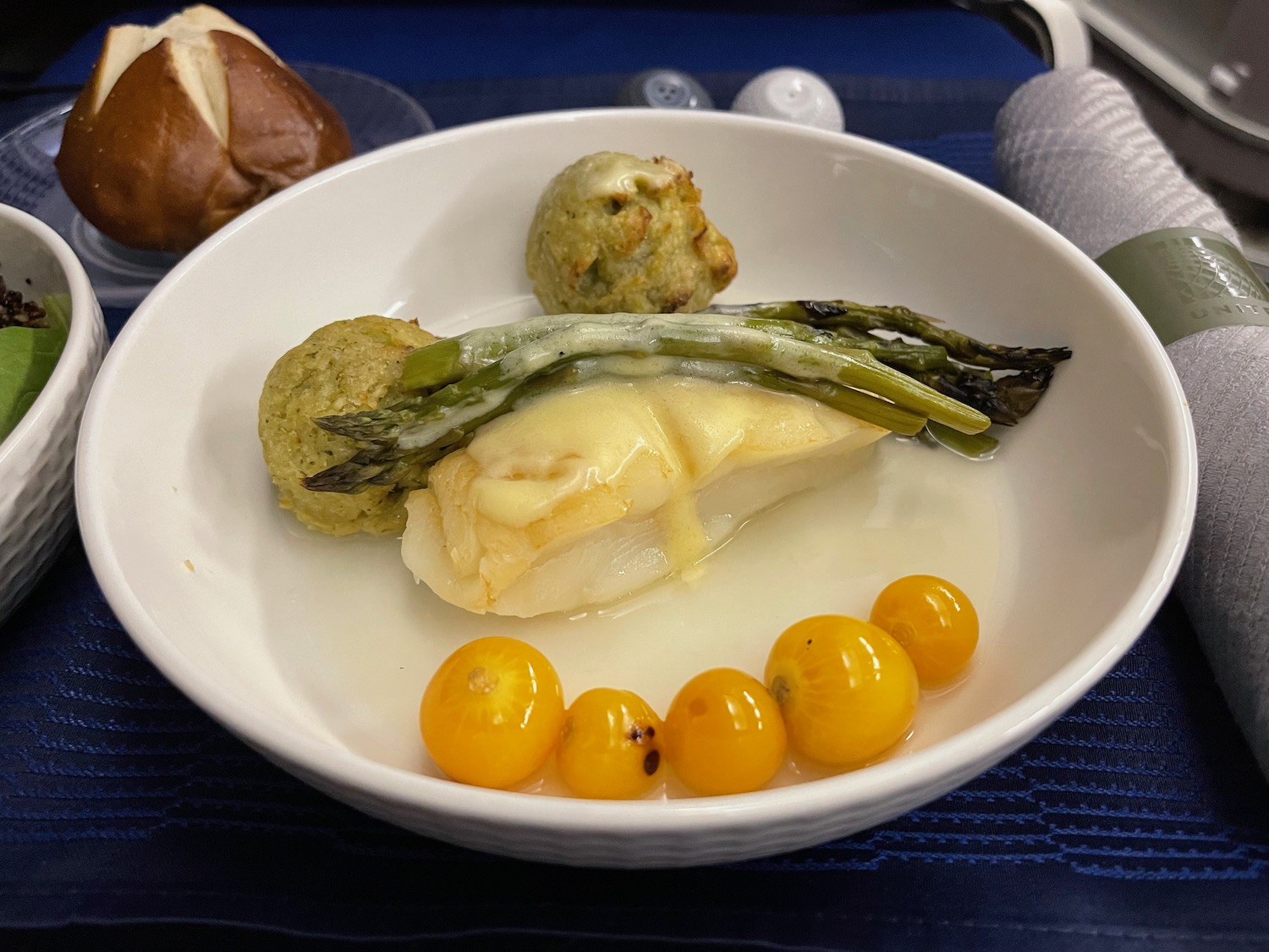 a white bowl with food on it