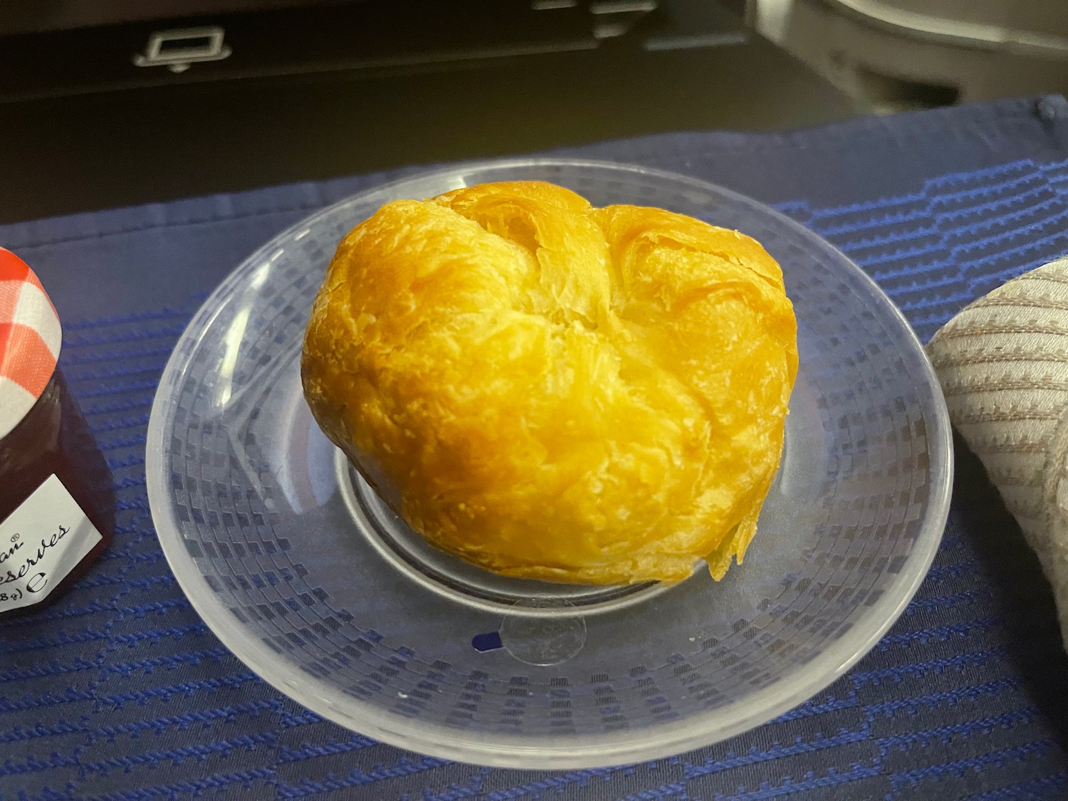 a pastry on a plate