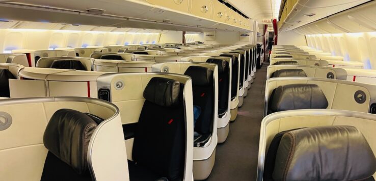 Air France-KLM Business Class Seat Fees