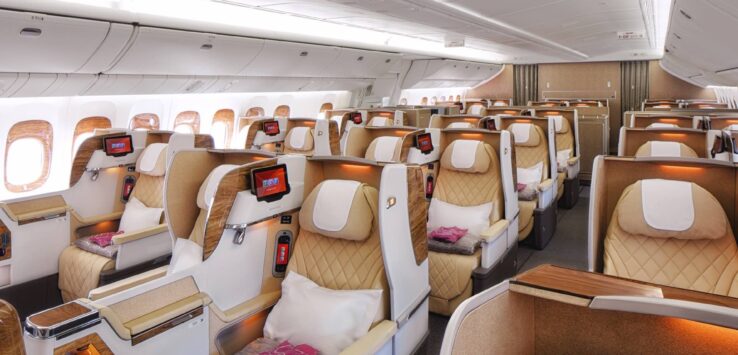 Emirates New Zealand Business Class