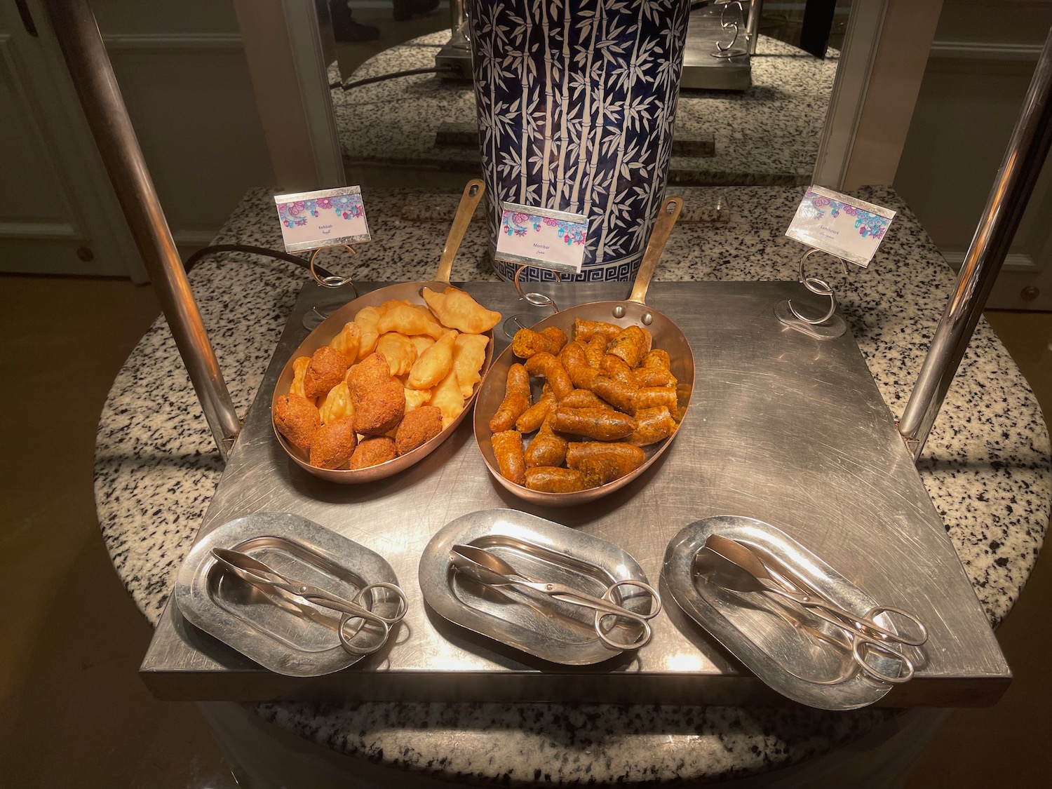 a group of food on a table