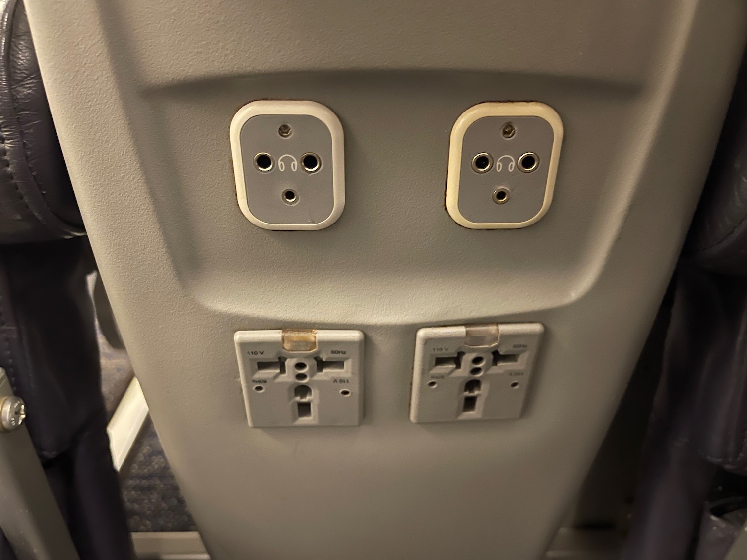 a close up of an outlet