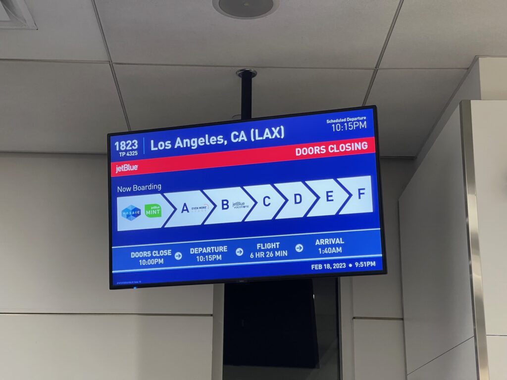 Review JetBlue A321 Mint "Reverse Redeye" New York Los Angeles