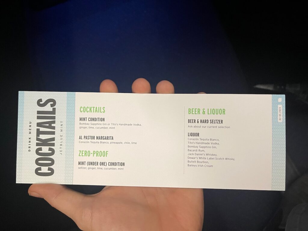 Review JetBlue A321 Mint "Reverse Redeye" New York Los Angeles