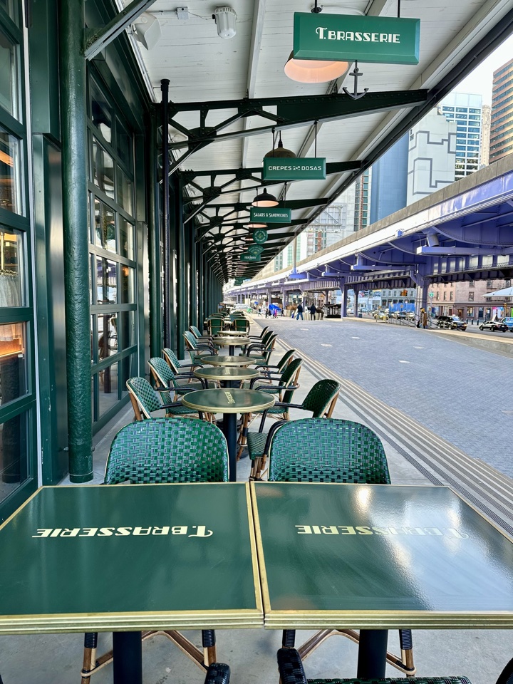 Tin Building outdoor dining