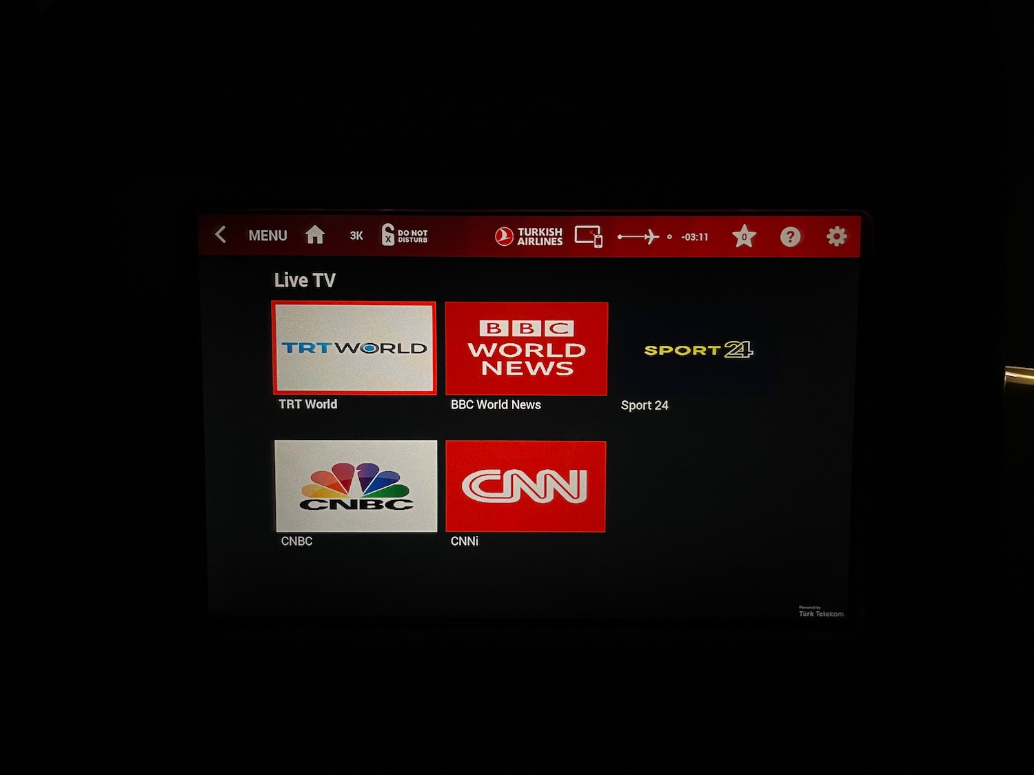 a screenshot of a tv