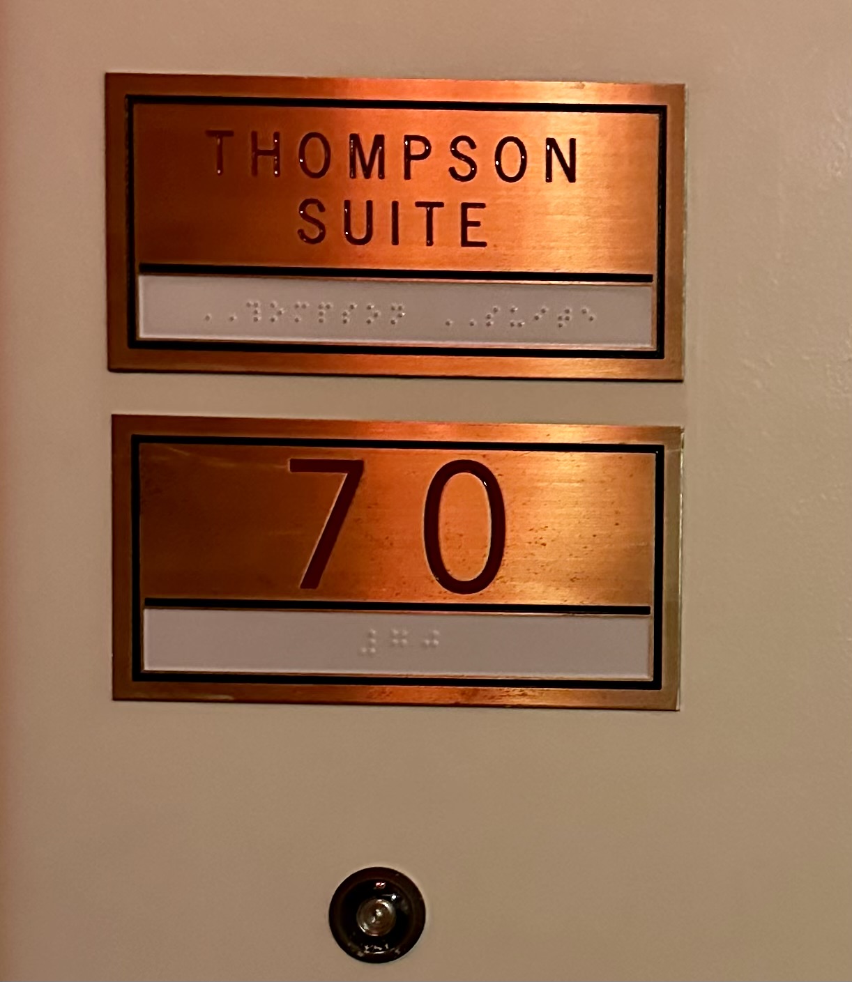 gild hall Thompson Suite 70