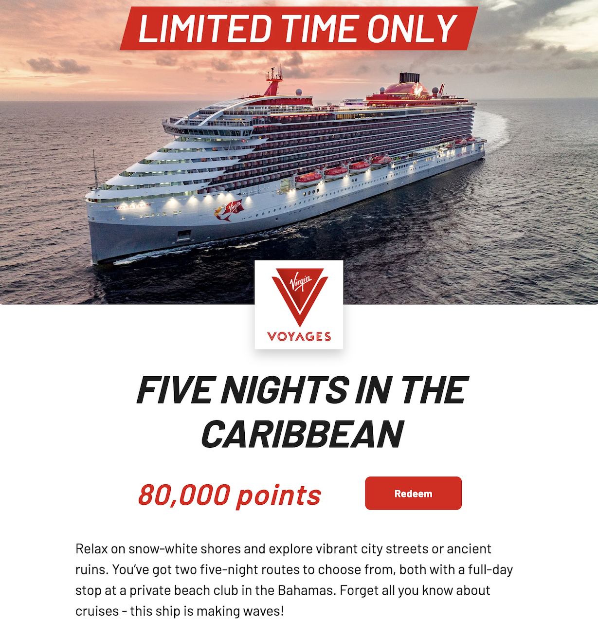 vrigin voyages virgin red great deal